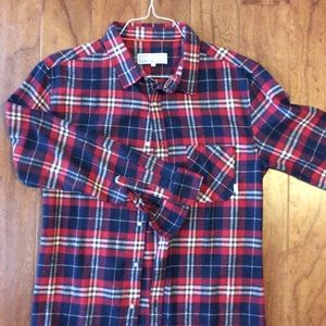 Poler large slim fit flannel